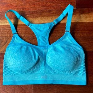 Victoria’s Secret VSX turquoise S sports bra